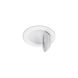 Lotos LED White Recessed Lighting in 1, Round, Adjustable, Complete Unit