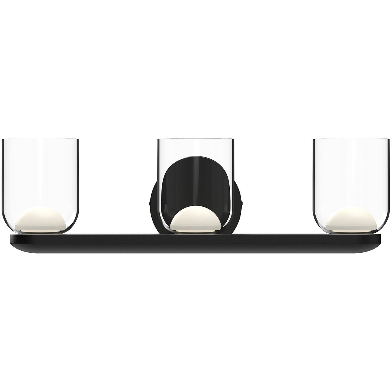 Cedar Bath Vanity Light Wall Light in Black