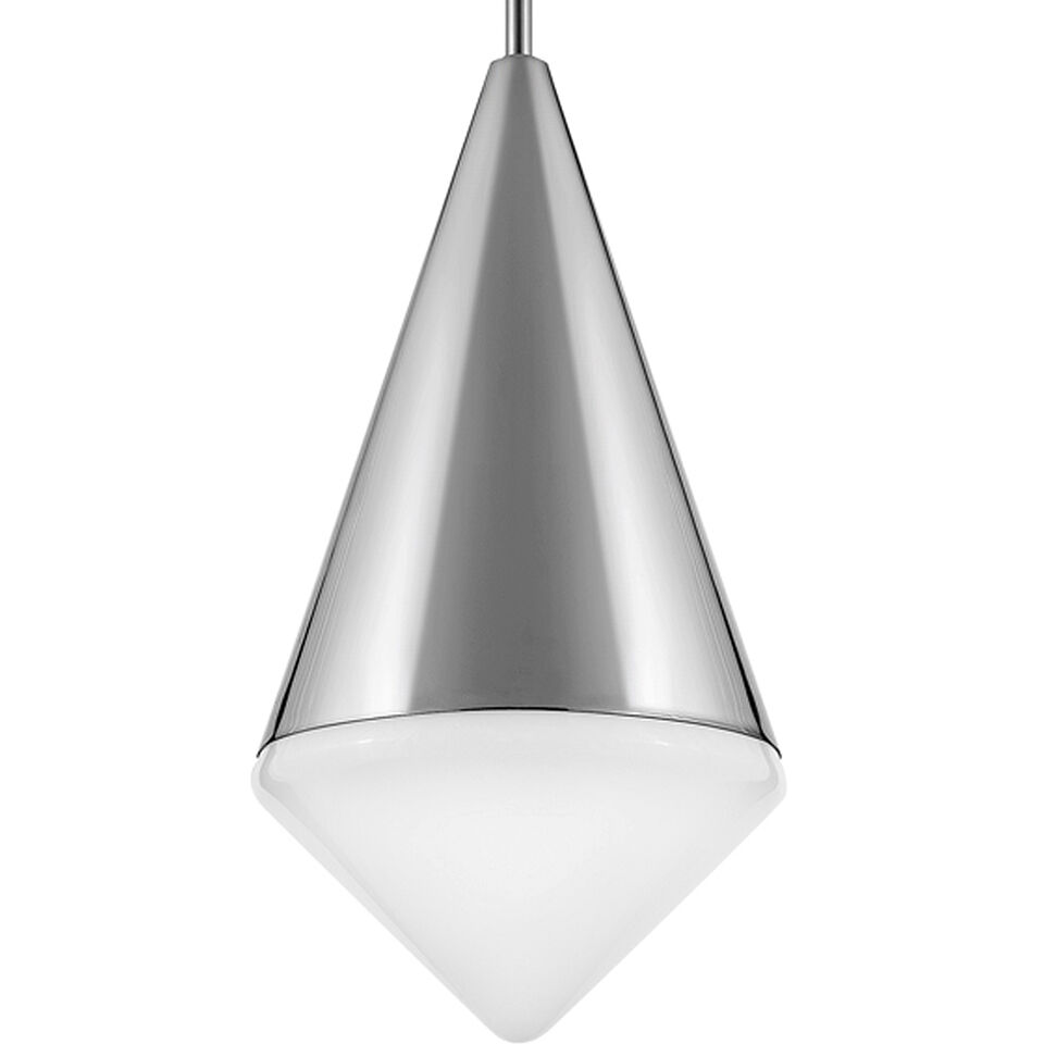 Betty LED 9.5 inch Polished Nickel Pendant Ceiling Light