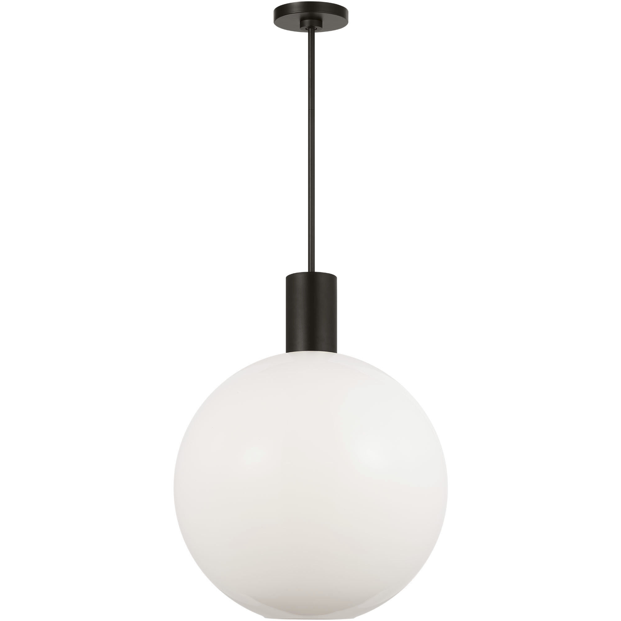 Drew & Jonathan Colewood 1 Light 20 inch Midnight Black Pendant Ceiling Light, Large