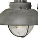 Harwich LED 8 inch Textured Gray Outdoor Wall
