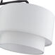 Manorwood 2 Light 35 inch Bronze Linear Chandelier Ceiling Light