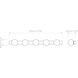 Cabaret 5 Light 27.56 inch Matte Black Bathroom Wall Light