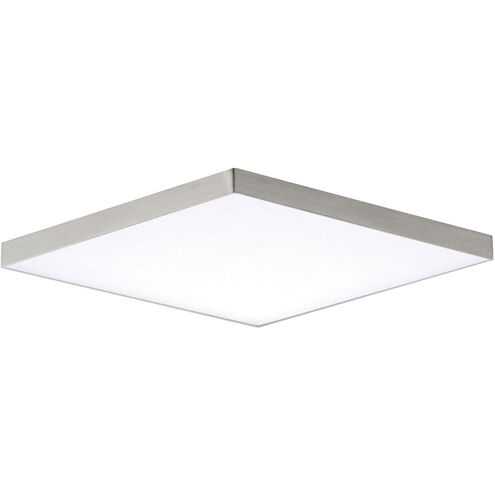 Trim LED 15 inch Satin Nickel Flush Mount Ceiling Light