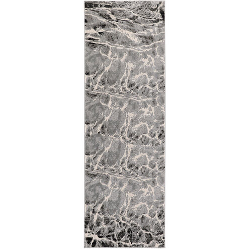 Artema 94 X 32 inch Grey Rug in 2 x 8