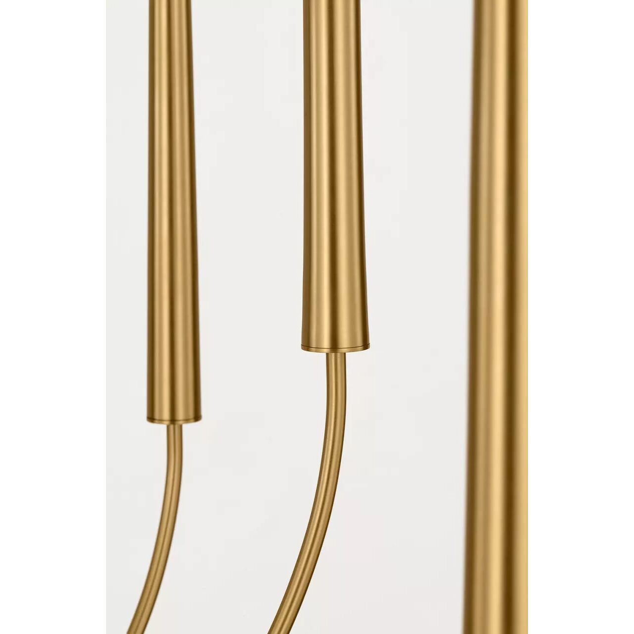 Ellen DeGeneres Lois 8 Light 34 inch Burnished Brass Chandelier Ceiling Light