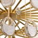 Jacqueline 12 Light 42 inch Antique Brass Chandelier Ceiling Light, Large