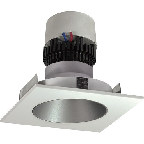 Pearl Haze/White Deep Cone Reflector Non-Adjustable Trim, Retrofit Square/Round