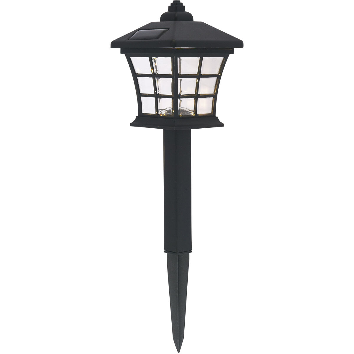 Dux 0.08 watt Black Outdoor Path Light, Pack of 6