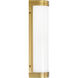 AH by Alexa Hampton Ifran 2 Light 5 inch Burnished Brass Vanity Light Wall Light