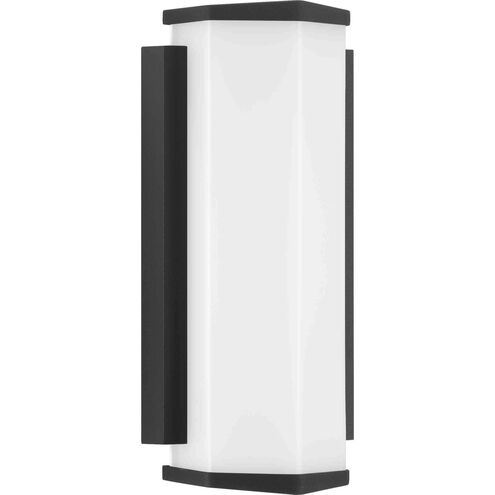 Z-1070 LED LED 13 inch Textured Black Outdoor Sconce, Small, Progress LED