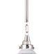 Maine 1 Light 8.5 inch White Pendant Ceiling Light, Small