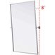 Amoura 40 X 30 inch Silver Mirror