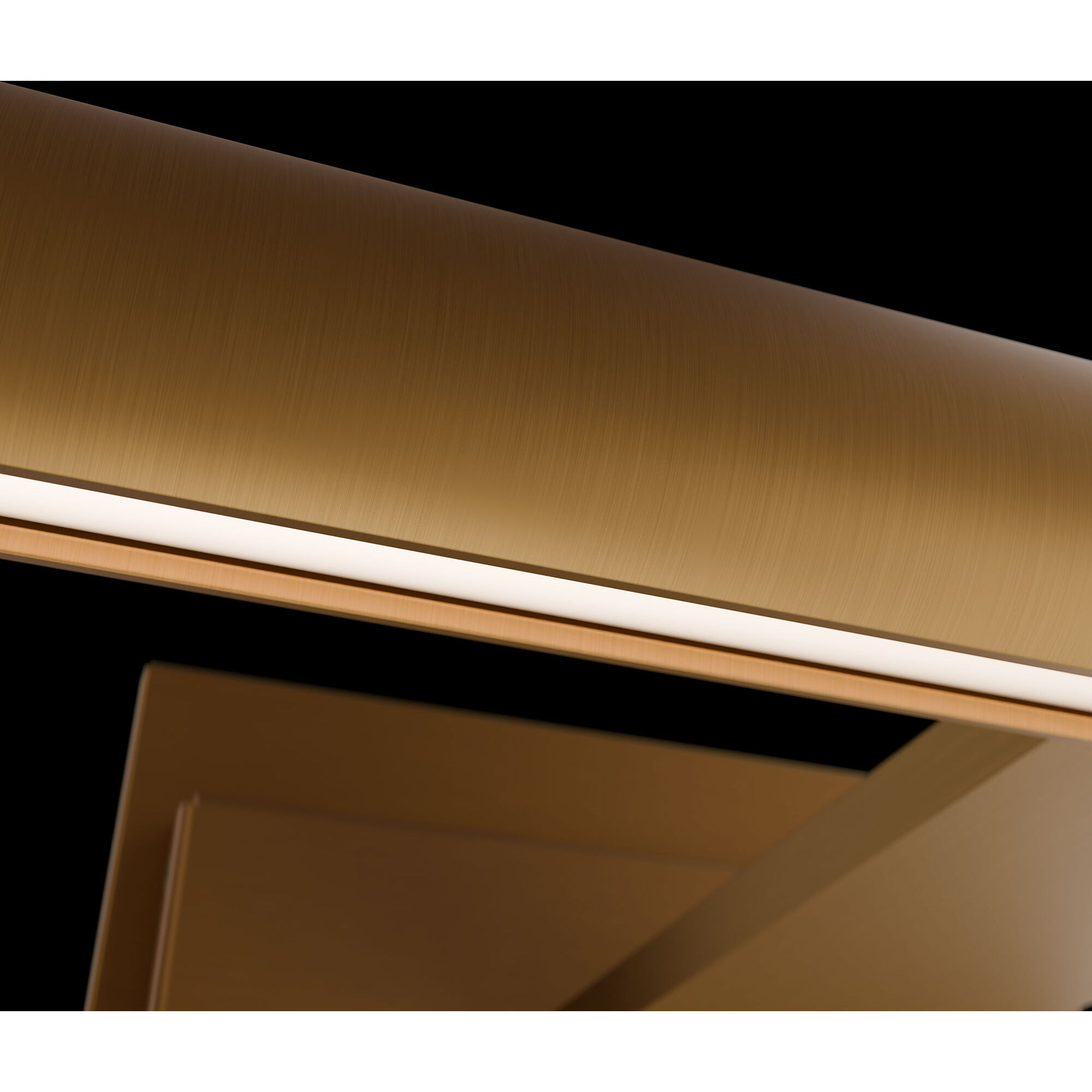 Inlet Indoor Wall Lighting in 3500K, Aged Brass