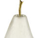 Pear 12.25 inch Sculptures, Set of 2