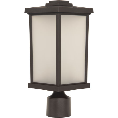 Resilience Lanterns 1 Light 15 inch Bronze Outdoor Post Mount