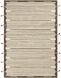 Cherokee 90 X 60 inch Light Grey Rug in 5 x 8, Rectangle