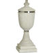 Brussels 36 inch 150 watt Antique White Table Lamp Portable Light
