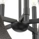 Allegheny 12 Light 42.87 inch Matte Black Chandelier Ceiling Light, Design Series