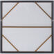 Palm Multi - Black and Gray and Gold Wall Art