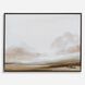 The South Multi-Colored and Bronze Gold Framed Canvas