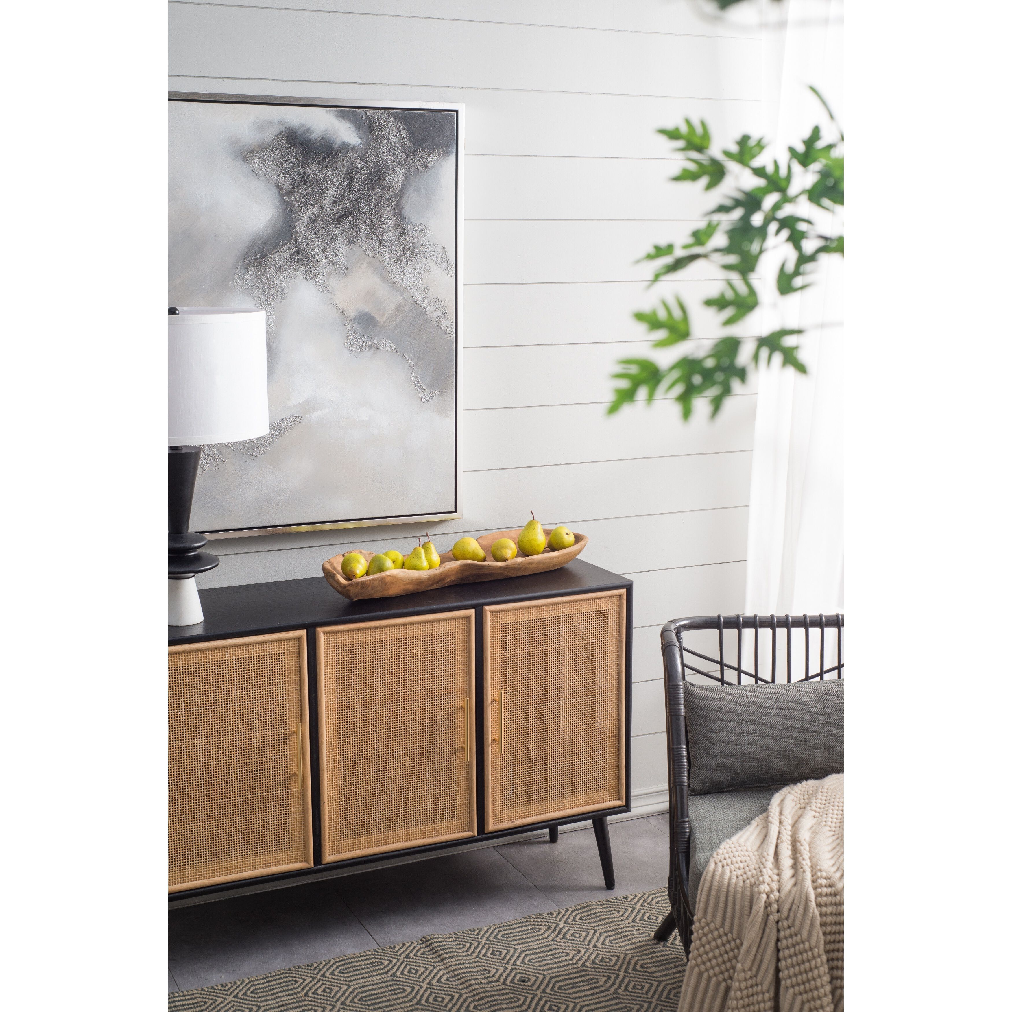 Anita 30.7 X 9.1 inch Brown Decorative Plate