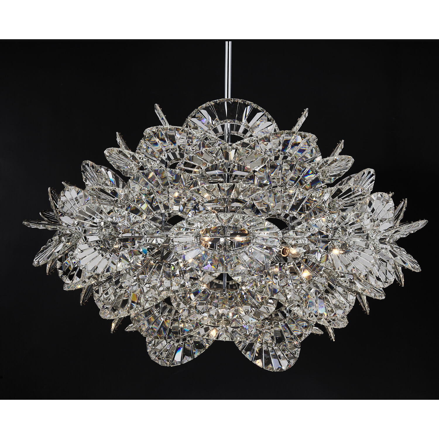 Luminoso 18 Light 38 inch Polished Chrome Chandelier Ceiling Light
