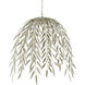 Weeping 6 Light 30 inch Textured Sage Chandelier Ceiling Light