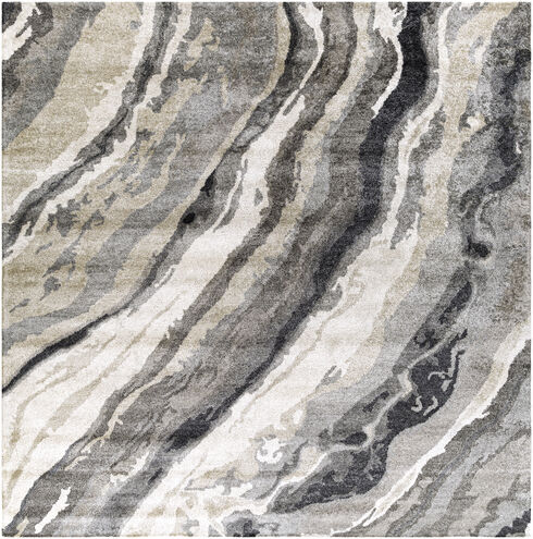 Gemini 120 X 120 inch Charcoal Rug in 10 Ft Square, Square