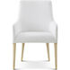 Judith Leiber Couture Martini Dining Chair, Wooden, Upholstered