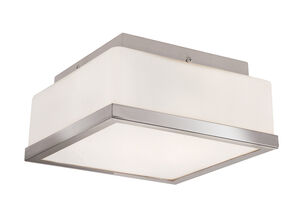 Rise 1 Light 9 inch Polished Chrome Flushmount Ceiling Light