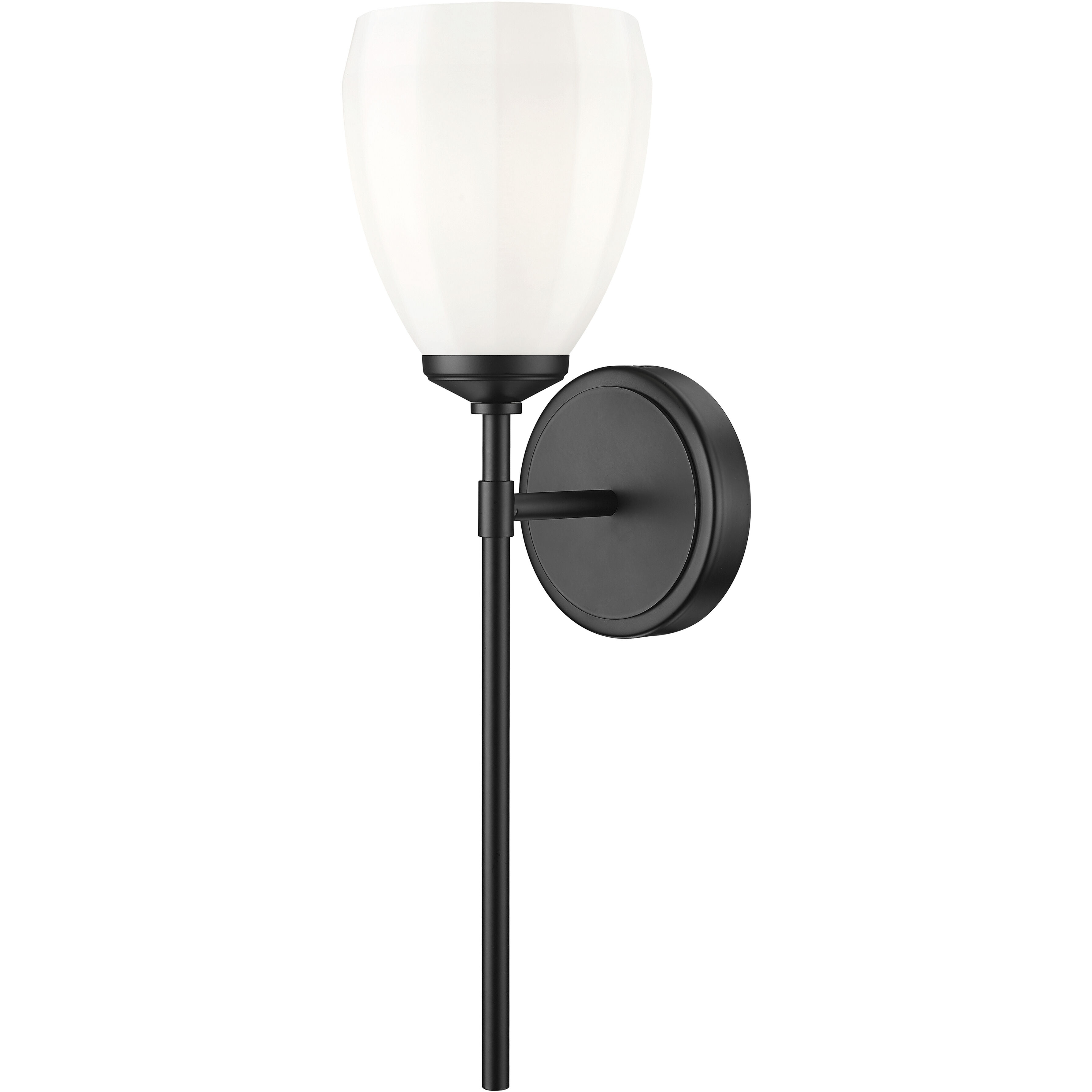 Oren Wall Sconce Wall Light in Matte Black