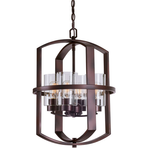 Hyde 4 Light 16 inch Antique Bronze Foyer Pendant Ceiling Light