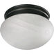 Mushroom 1 Light 7.00 inch Flush Mount