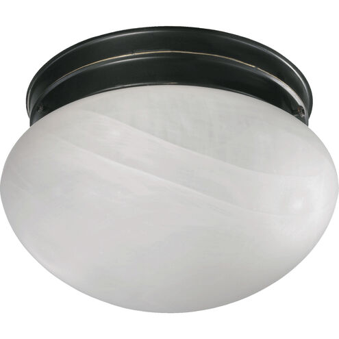 Mushroom 1 Light 7 inch Old World Flush Mount Ceiling Light