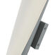 Vortex LED 28 inch Silica Outdoor Wall Light