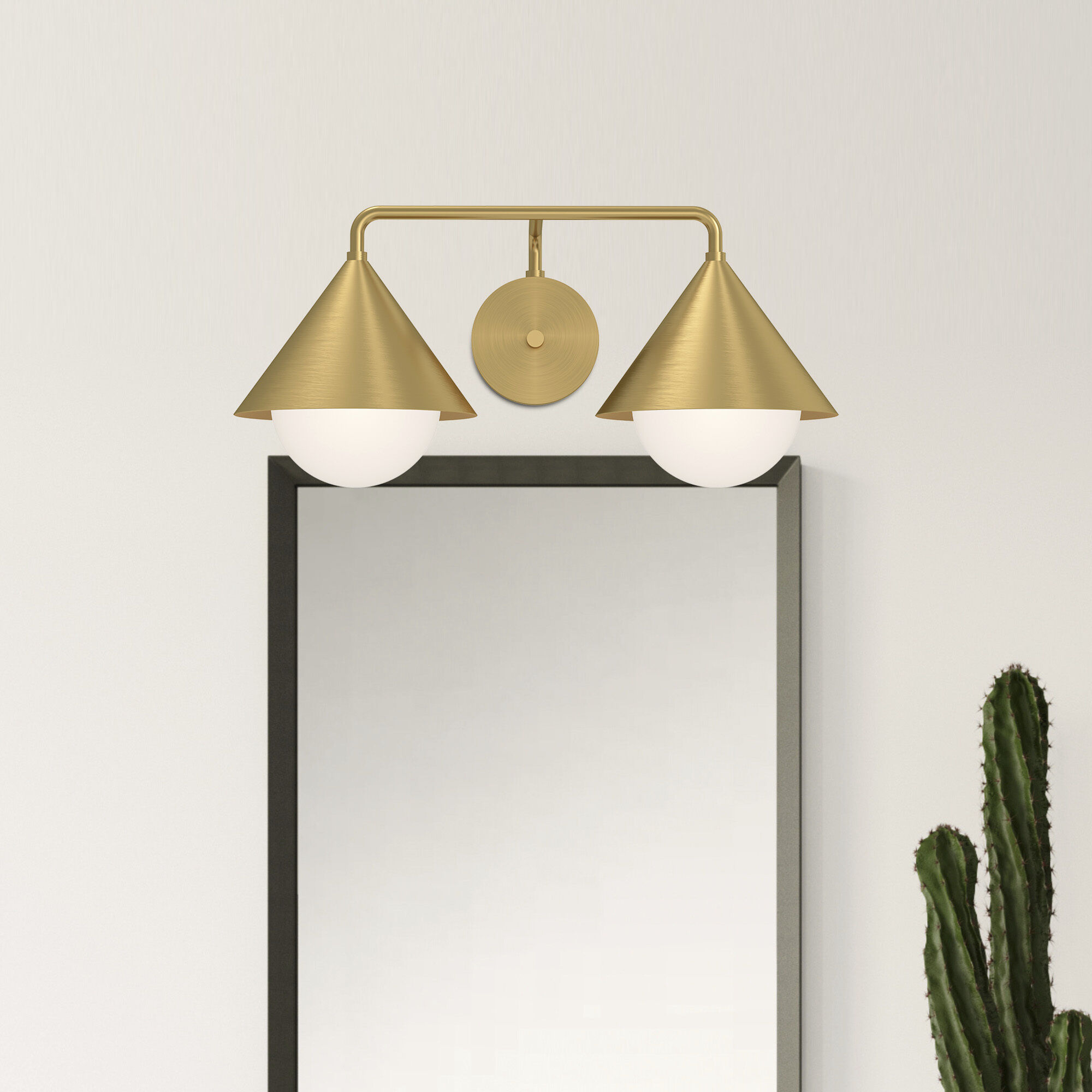 Alora Mood Remy Bath Vanity Light Wall Light in Brushed Gold