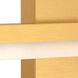 Lyra 1 Light 32 inch Gold Wall Vanity Light Wall Light