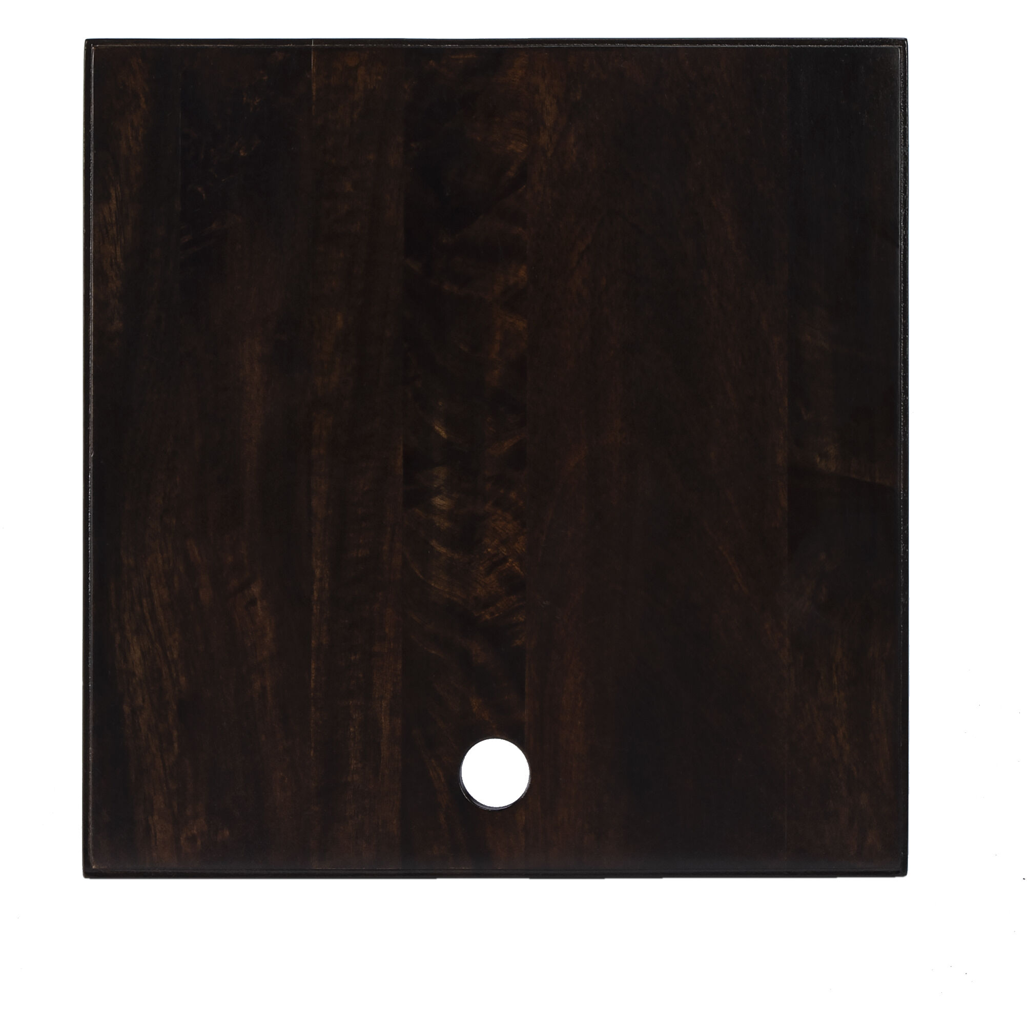 Hammond Folding Side Table in Dark Brown