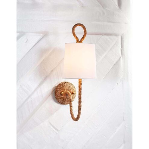 Coastal Living Bimini 1 Light 7 inch Natural Sconce Wall Light, Single