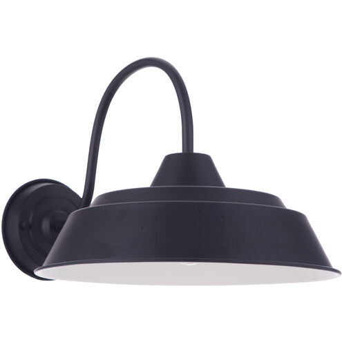 Landmark 1 Light 12 inch Midnight Outdoor Lantern