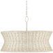 Phebe 4 Light 28.5 inch Vanilla Chandelier Ceiling Light, Small
