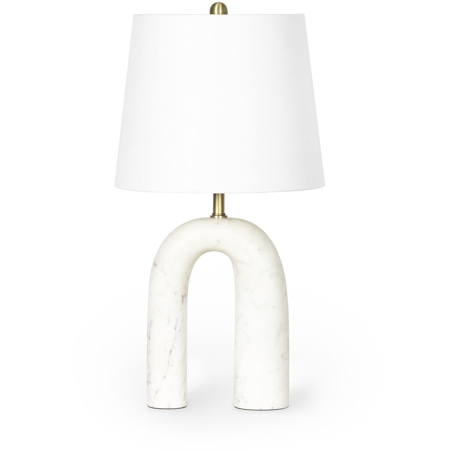 Slinkly 21.5 inch 150.00 watt White Table Lamp Portable Light