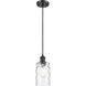 Ballston Candor LED 4.75 inch Matte Black Mini Pendant Ceiling Light in Black Textured, Ballston