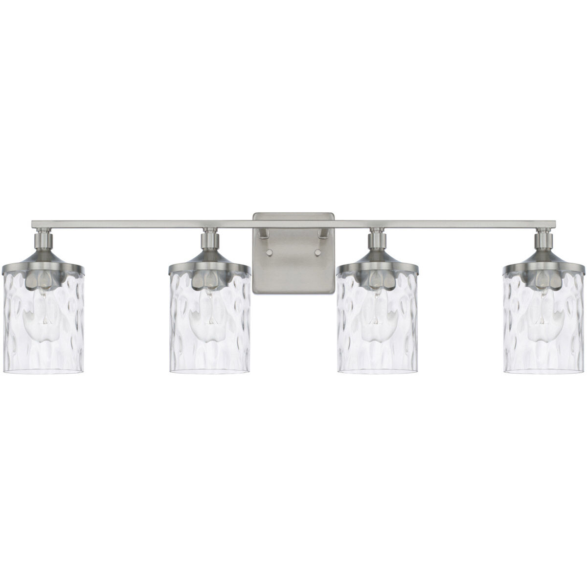 Colton 4 Light 33.5 inch Brushed Nickel Vanity Light Wall Light