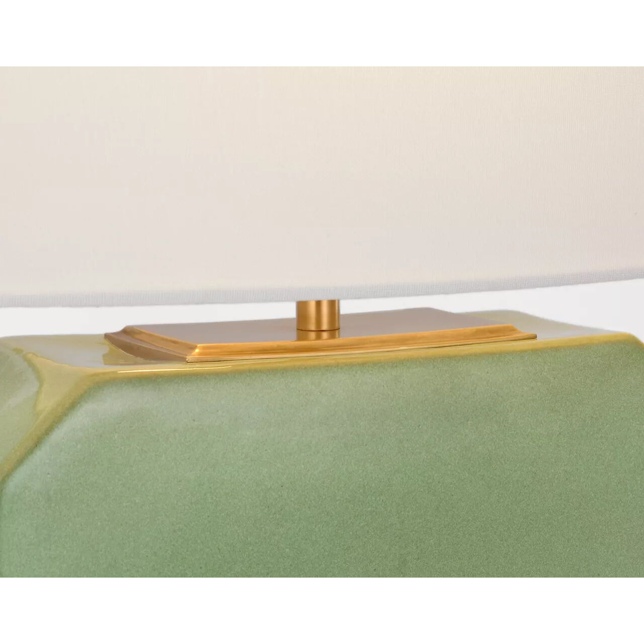 Thomas O'Brien Monique 25.75 inch 15 watt Silk Green Table Lamp Portable Light