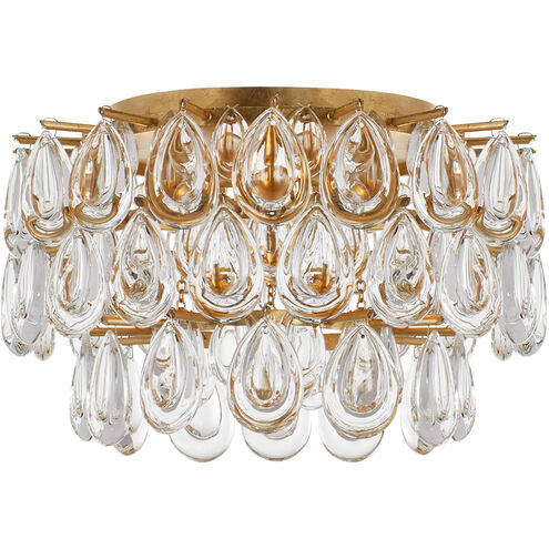 AERIN Liscia 3 Light 15.00 inch Flush Mount