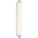 Marie Flanigan Percy LED 3.75 inch Polished Nickel Linear Bath Sconce Wall Light