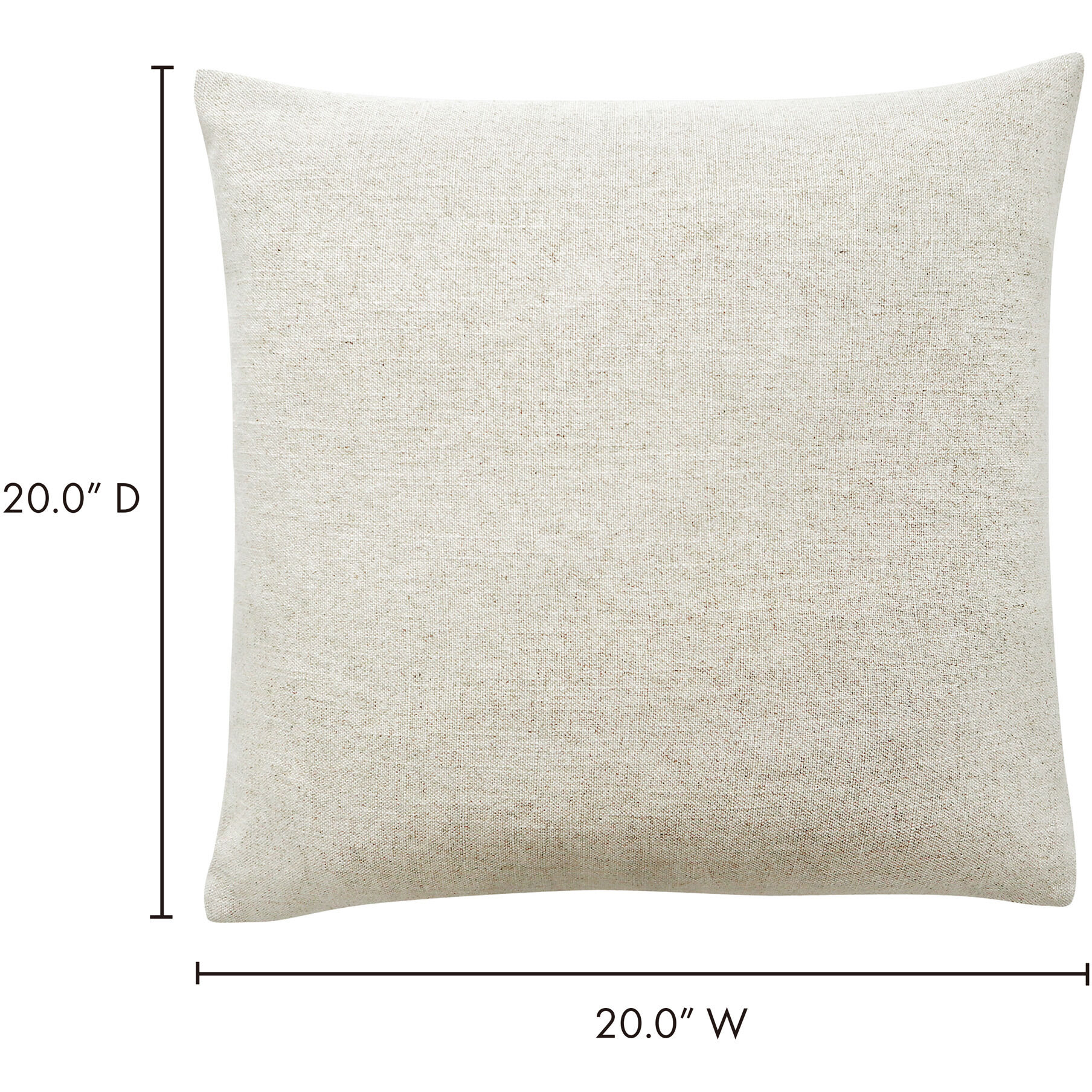 Prairie 21 X 20 inch Neutral Skies Pillow