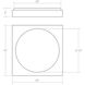 Vuoto LED 15 inch Dove Gray ADA Sconce Wall Light